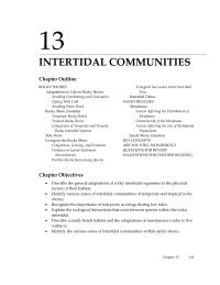 Biology & Life Sciences Chapter 13 Discusses The Environmental Stresses Faced Rocky Intertidal