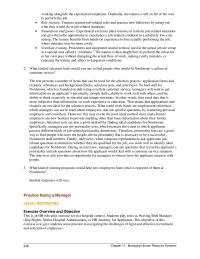 Management Chapter 11 What kind of selection tools would you use&nbsp;