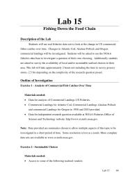 Biology & Life Sciences Chapter 15 What Other Factors You Need Consider When
