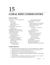 Biology & Life Sciences Chapter 15 Videos Animations And Websites Video Coral Reefs
