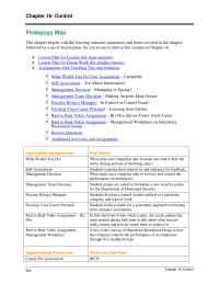 Management Chapter 16 For Example Every Time That Caterpillars Business