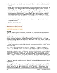 Management Chapter 17 The First Advantage The System Its Efficiency