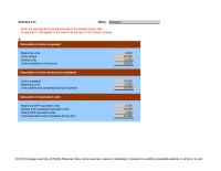 Management Chapter 3 Calculation of cost of ending WIP inventory