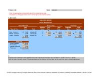 Management Chapter 3 Total Cost Direct Materials 3800 Direct Labor