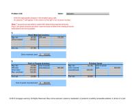 Management Chapter 3 Beg Bal Cost Goods Manufactured End Bal