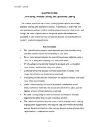 Management Chapter 3 Over And Underapplied Overhead Can Occur For