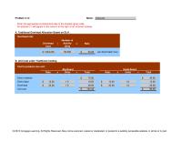 Management Chapter 04&nbsp;Overhead Allocation Based on ABC&nbsp;Overhead rates
