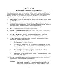 Management Chapter 19 A limited partnership is a special type of partnership