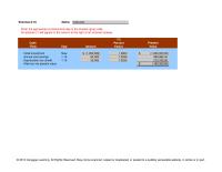 Management Chapter 08&nbsp;Cash&nbsp;Flow&nbsp;Initial investment&nbsp;Annual cost savings