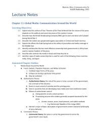 Media Studies Chapter 11 Homework Growing Media Industry Canadian Content