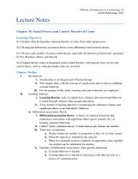 Criminology Chapter 10 Homework People Justify And Rationalize Behavior Through Neutralizing
