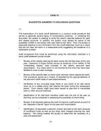 Chapter 12 Homework However The Auditors Cannot Satisfied With That