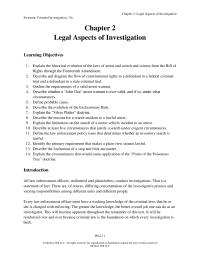 Criminal Law Chapter 2 The Arrest Warrant The Preferred Method Effecting
