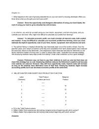 Economics Chapter 11 Marginal Costs Will Increase Much 50