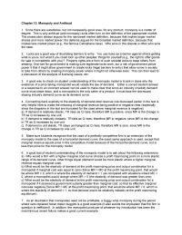 Economics Chapter 13 Monopoly And Antitrust Since There