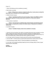Economics Chapter 13 Economic Profits Are Zero The Firm
