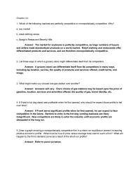 Economics Chapter 14 Answer Both Types Firms Operate Industries With