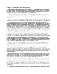 Economics Chapter 16 You Could Show Student How University Could