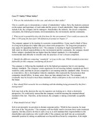 Management Case&nbsp;27 Homework However Noted Above This Shortsighted Industry Standards