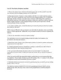 Management Case&nbsp;29 Homework Private Lenders Should Not Get The Full