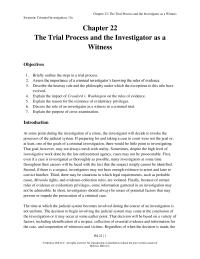 Criminal Law Chapter 22 First The Presentation Sufficient Evidence Support The