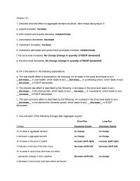 Economics Chapter 22 The Statement Correct Higher Price Level