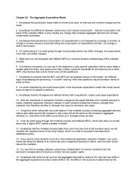 Economics Chapter 23 The Aggregate Expenditure Model Emphasize