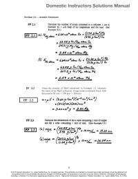 Environmental Engineering Section 2.1 Using the density of MgO calculated