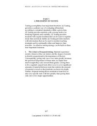 Educational Philosophy Part 5 Homework Still Not Think Getting Every Objective Test