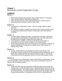 Chapter 1&nbsp;Three of the most important organelles in eukaryotic