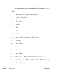 Chapter 9 One font size is used with console applications