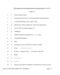 Chapter 10 Radio buttons Are Used Give Users Choice Between