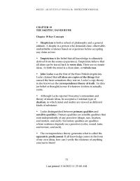 Educational Philosophy Chapter 10 Homework&nbsp;Berkeley shied away from the logical&nbsp;consequences of immaterialism