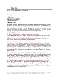 Economics Chapter 3 Many Students Will Not Know The Basic