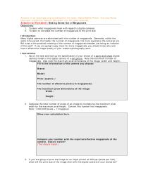 Media Studies Chapter 3 Homework Answers Accompanying Worksheet For The Book Digital