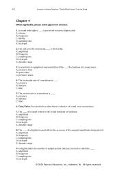 Media Studies Chapter 4 Homework Which The Following Are Audio File Formats