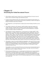 Investments & Securities Chapter 13 The Assumption The Offer That Should Evaluated