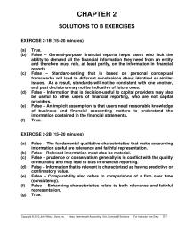 Chapter 2 The Expense Recognition Principle Indicates That Expenses
