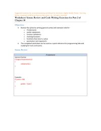 Media Studies Chapter 10 Homework Write Statement The Following Both Variables And
