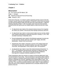 Chapter 3 The Accrual Basis Accounting Allows External Based