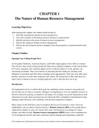 Human Resources Chapter 1 Contemporary Executives Must Also Possess General&nbsp;