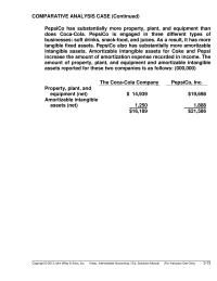 Chapter 3 PepsiCo is engaged in three different types of&nbsp;businesses