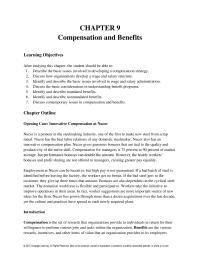 Human Resources Chapter 9 Bonuses are also dependent on the cyclical steel market