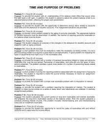 Chapter 7 Allowance For Doubtful Accounts Receivable