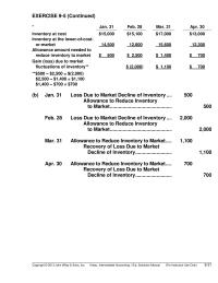 Chapter 9 If beginning inventory is overstated, net income will