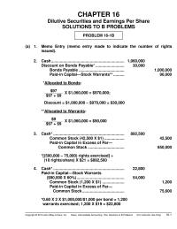 Chapter 16 memo entry made to indicate the number of rights