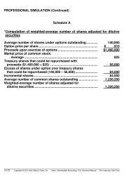 Chapter 16 FASB allows companies to rebut the presumption that contracts