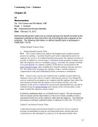 Chapter 20 Continuing Case Solution B Memorandum To Eric