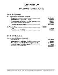 Chapter 20 Note to financial statements disclosing components