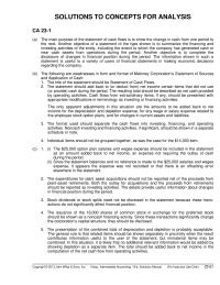 Chapter 23 Examples Noncash Transactions Are The Conversion Debt